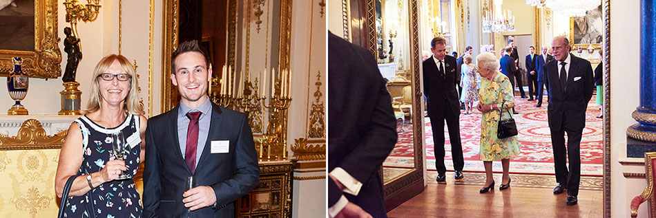 Bancroft at Buckingham Palace
